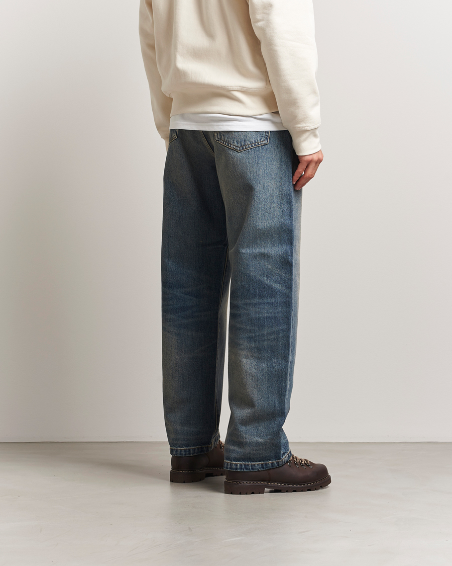 Homme | Jeans | Carhartt WIP | Landon Pant Smith Denim Blue Worn