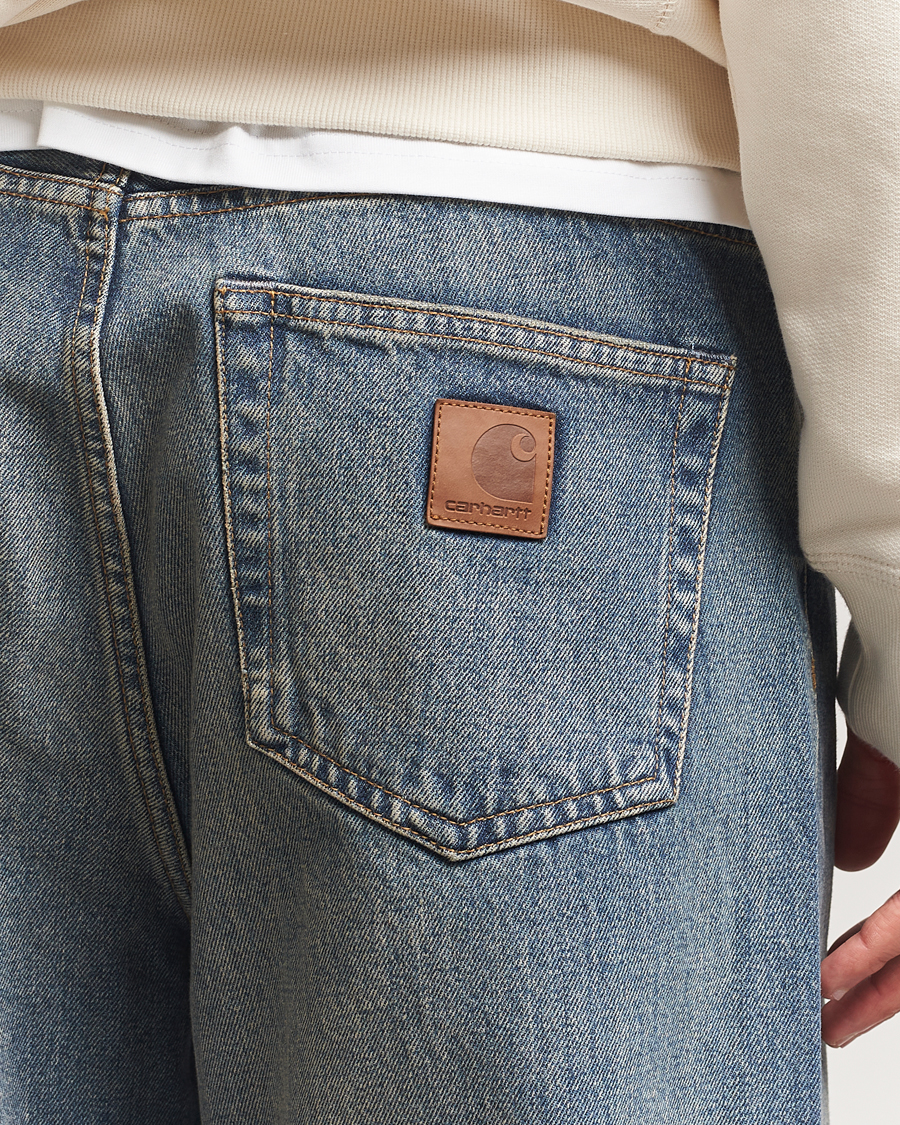 Homme | Jeans | Carhartt WIP | Landon Pant Smith Denim Blue Worn