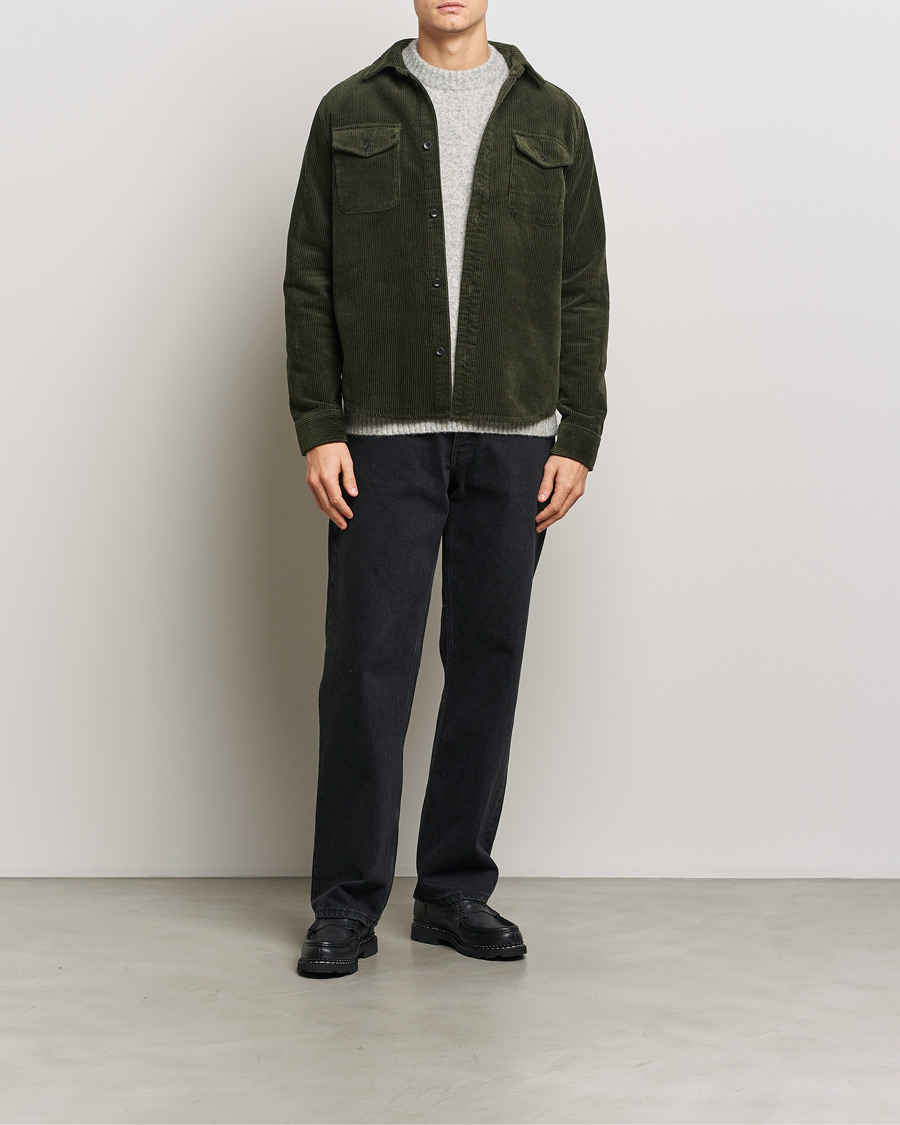 Homme | Chemises | LES DEUX | Kody Heavy Corduroy Overshirt Rosin