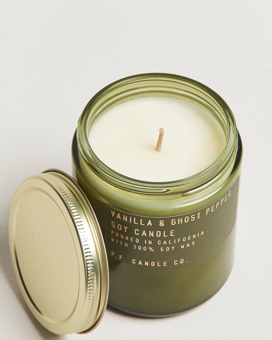 Homme | Bougies Parfumées | P.F. Candle Co. | Soy Candle No. 18 Vanilla & Ghost Pepper 204g