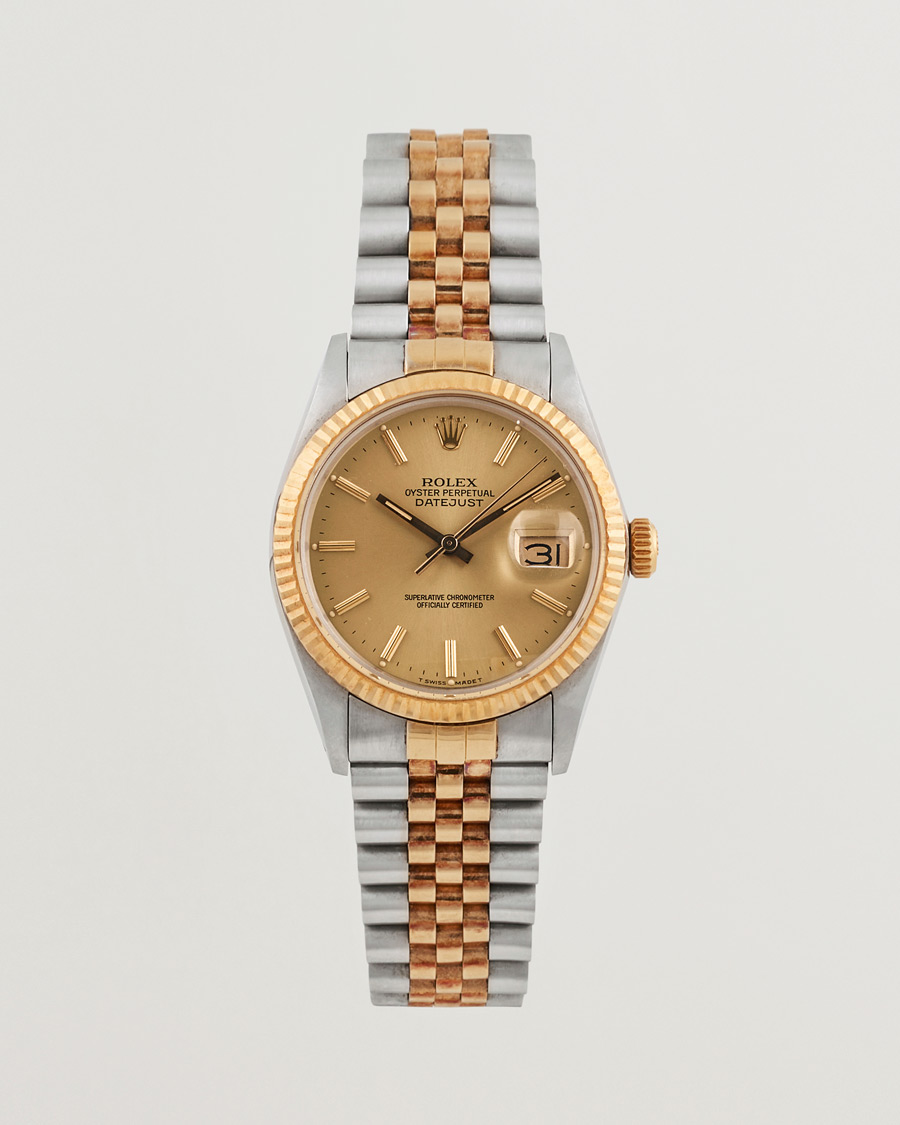 Heren | Rolex Pre-Owned Datejust 16013 G/S Silver | Rolex Pre-Owned | Datejust 16013 G/S Silver