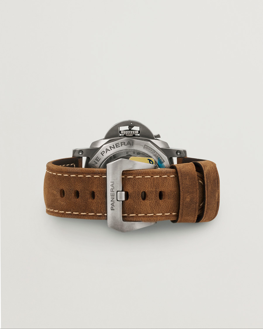 Heren | Panerai Pre-Owned Luminor Marina PAM01351 Silver | Panerai Pre-Owned | Luminor Marina PAM01351 Silver