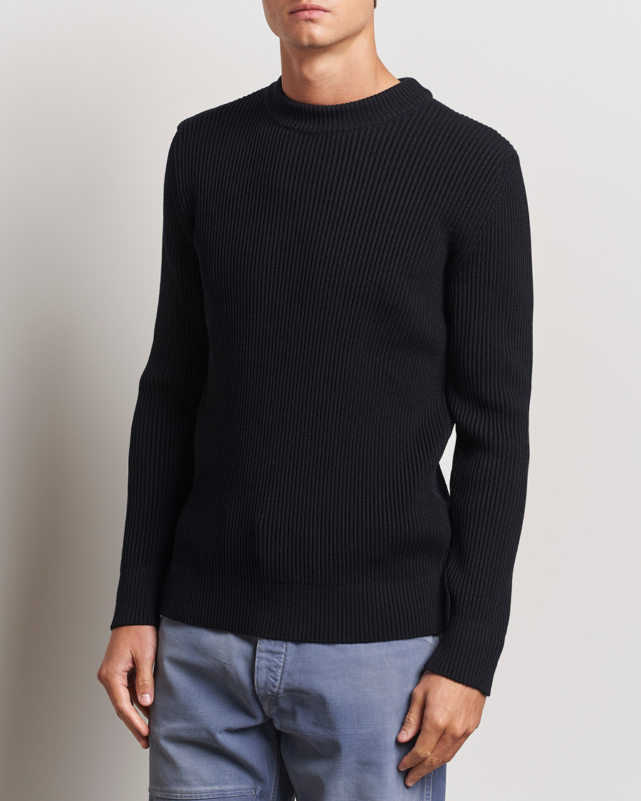 Heren | Truien | S.N.S. Herning | Fender Wool Crew Neck Navy Blue