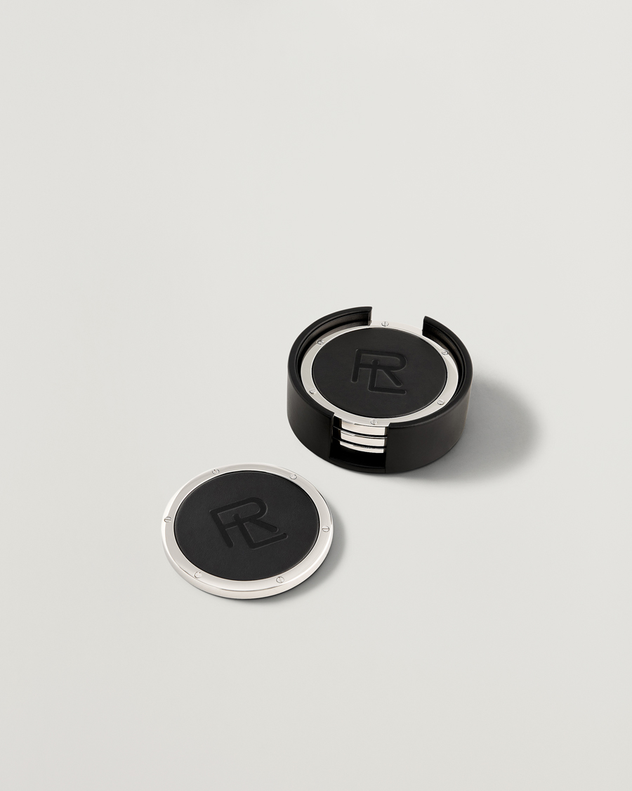 Homme | Pour La Maison | Ralph Lauren Home | Coaster Set Black