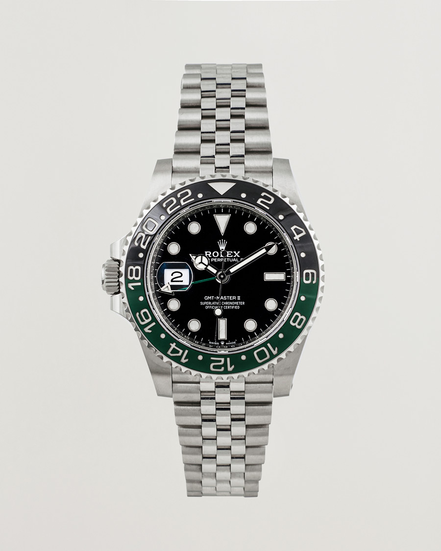 Homme | Rolex Pre-Owned GMT-Master II Sprite 126720VTNR Silver | Rolex Pre-Owned | GMT-Master II Sprite 126720VTNR Silver