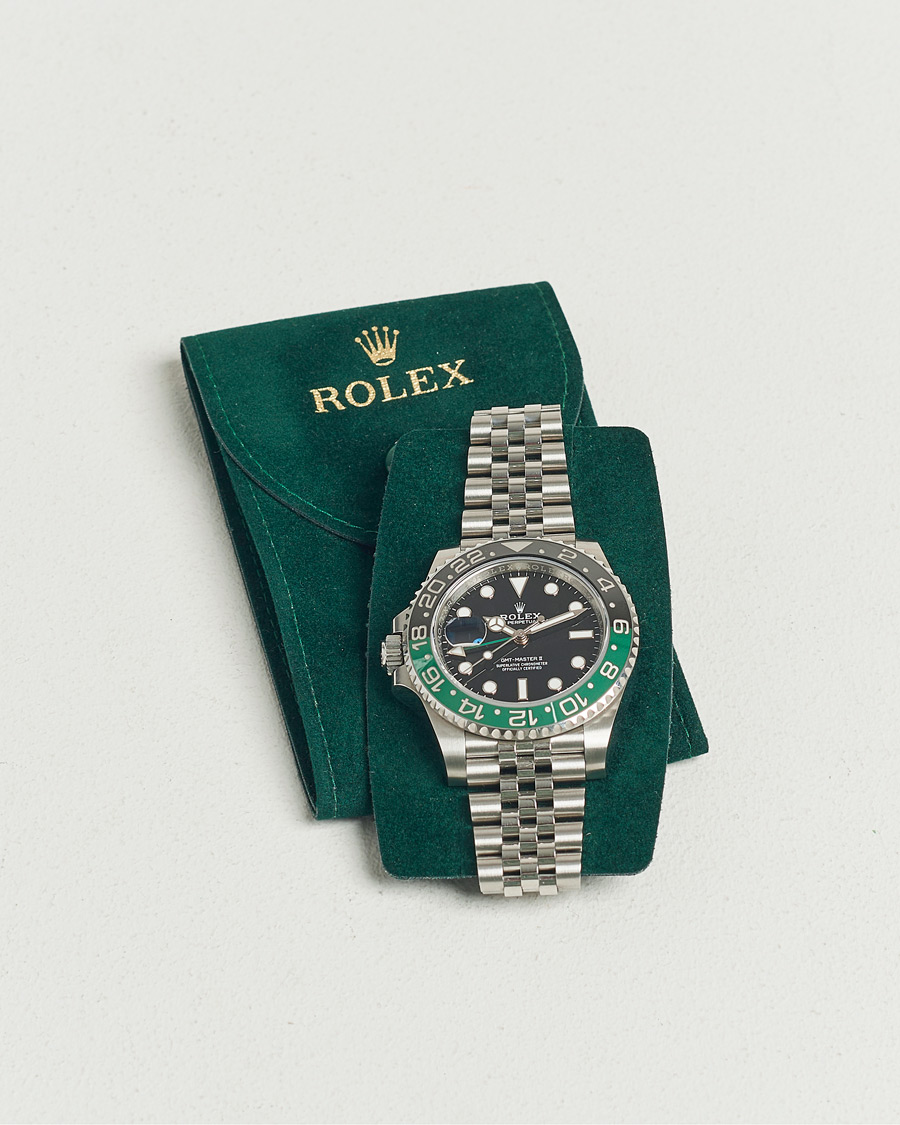 Homme | Rolex Pre-Owned GMT-Master II Sprite 126720VTNR Silver | Rolex Pre-Owned | GMT-Master II Sprite 126720VTNR Silver