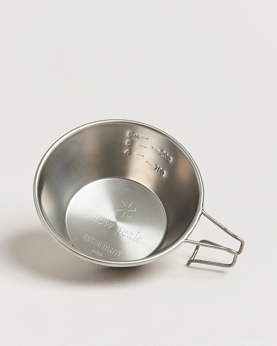 Homme | Outdoor living | Snow Peak | Backpackers Cup Titanium