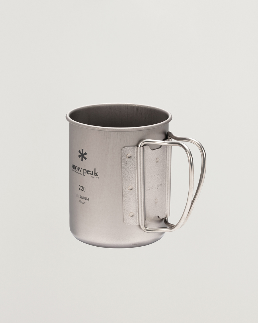 Heren | Outdoor living | Snow Peak | Single Wall Mug 220 Titanium