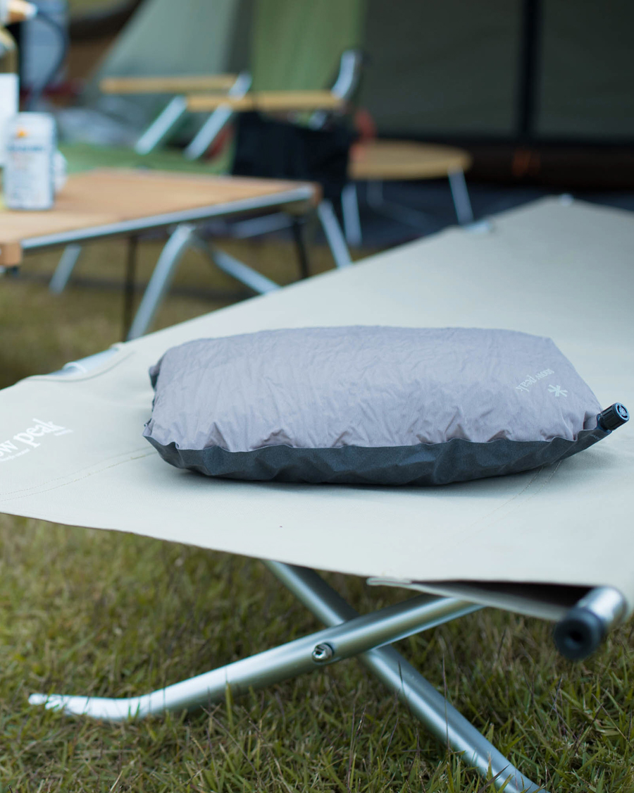 Homme | Outdoor living | Snow Peak | Stretch Pillow Grey