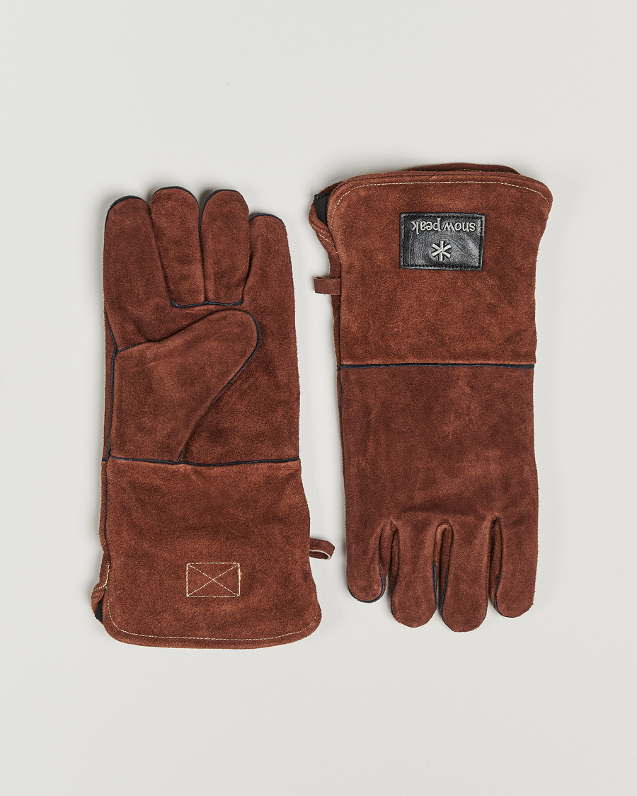 Heren | Outdoor living | Snow Peak | Fireside Gloves Brown