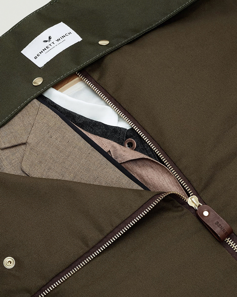 Heren | Tassen | Bennett Winch | Nylon Trifold Suit Carrier Olive