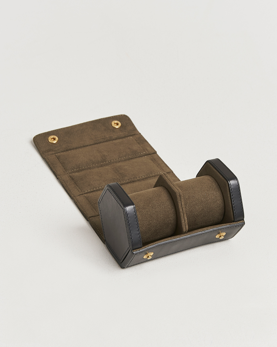 Homme | Remontoirs de montre et boîtes | Bennett Winch | Double Watch Roll Black