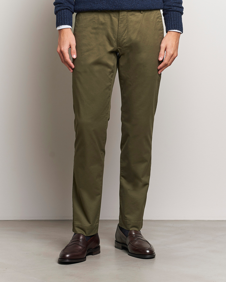 Homme | Pantalons | Polo Ralph Lauren | Slim Fit Stretch Chinos Canopy Olive