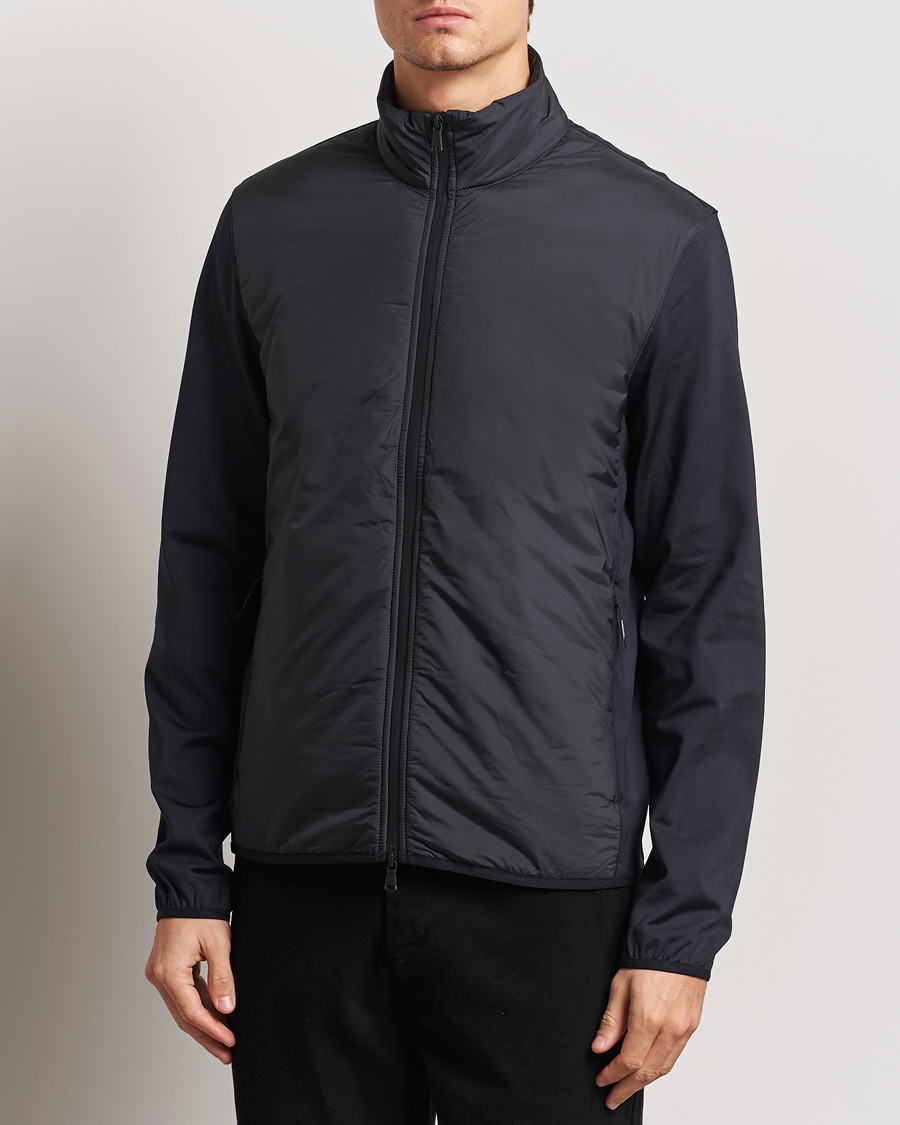 Heren | Jassen | J.Lindeberg | Davida Hybrid Jacket Black