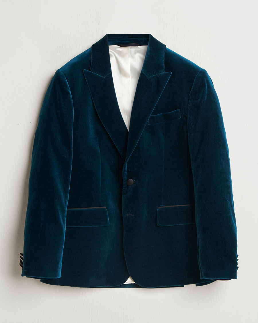 Heren | Blazers | J.Lindeberg | Lenny Velvet Blazer Key Largo