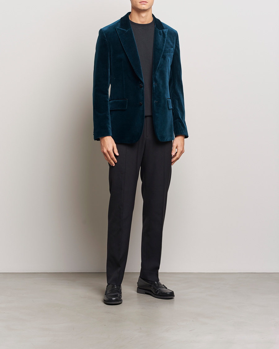 Heren | Blazers | J.Lindeberg | Lenny Velvet Blazer Key Largo