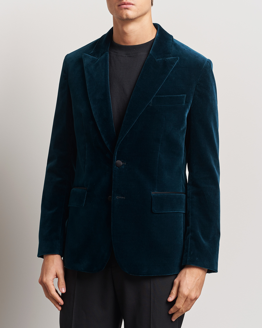 Heren | Blazers | J.Lindeberg | Lenny Velvet Blazer Key Largo