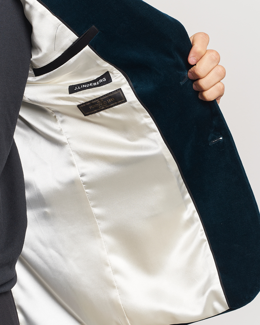 Heren | Blazers | J.Lindeberg | Lenny Velvet Blazer Key Largo