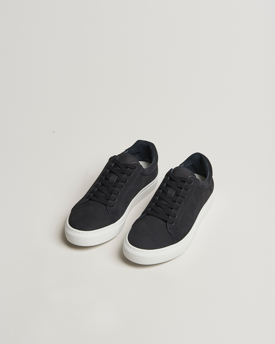 Homme | Baskets | Samsøe Samsøe | Saharry Nubuck Sneakers Salute Navy