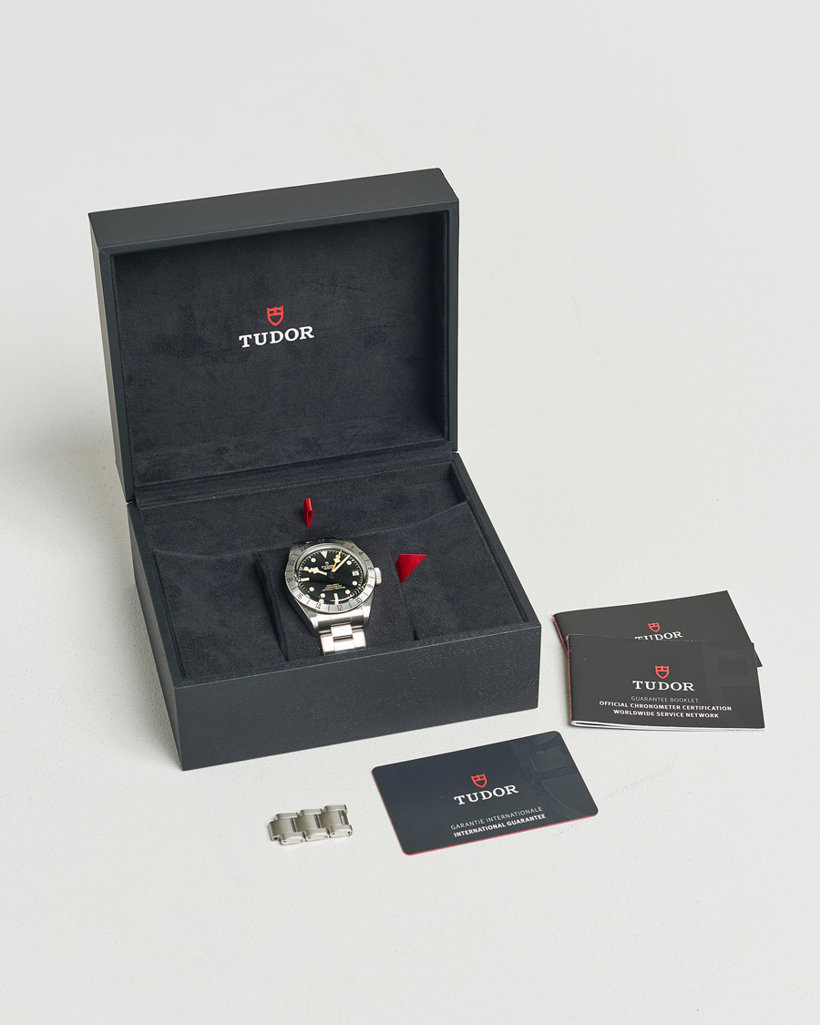 Heren | Tudor Pre-Owned Black Bay GMT 79470 Silver | Tudor Pre-Owned | Black Bay GMT 79470 Silver