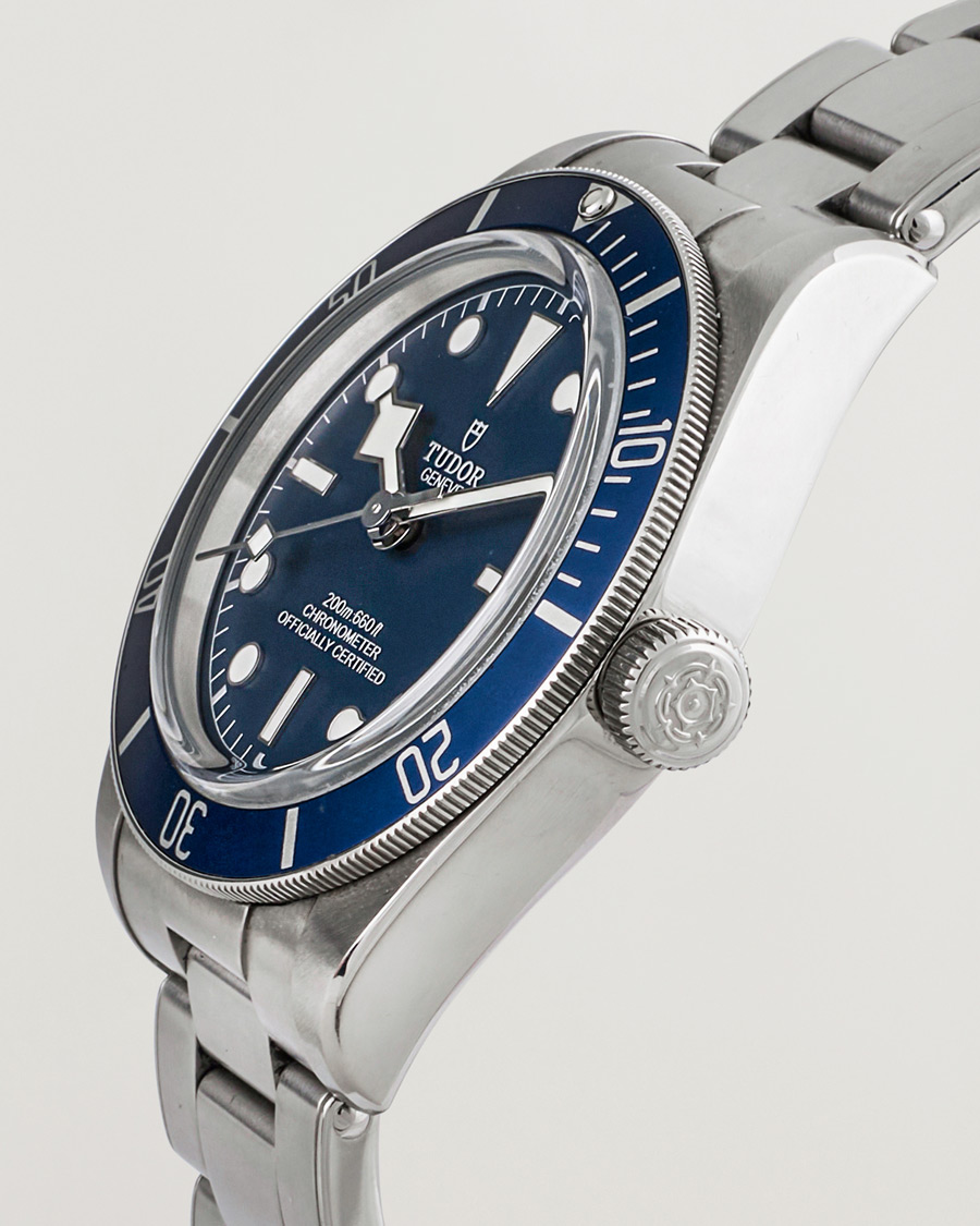 Heren | Tudor Pre-Owned Black Bay Fifty-Eight 79030B Steel Blue Silver | Tudor Pre-Owned | Black Bay Fifty-Eight 79030B Steel Blue Silver