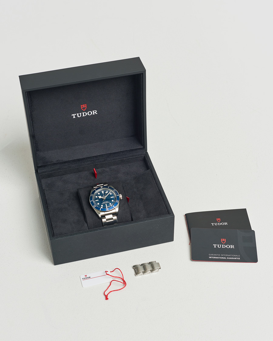 Heren | Tudor Pre-Owned Black Bay Fifty-Eight 79030B Steel Blue Silver | Tudor Pre-Owned | Black Bay Fifty-Eight 79030B Steel Blue Silver