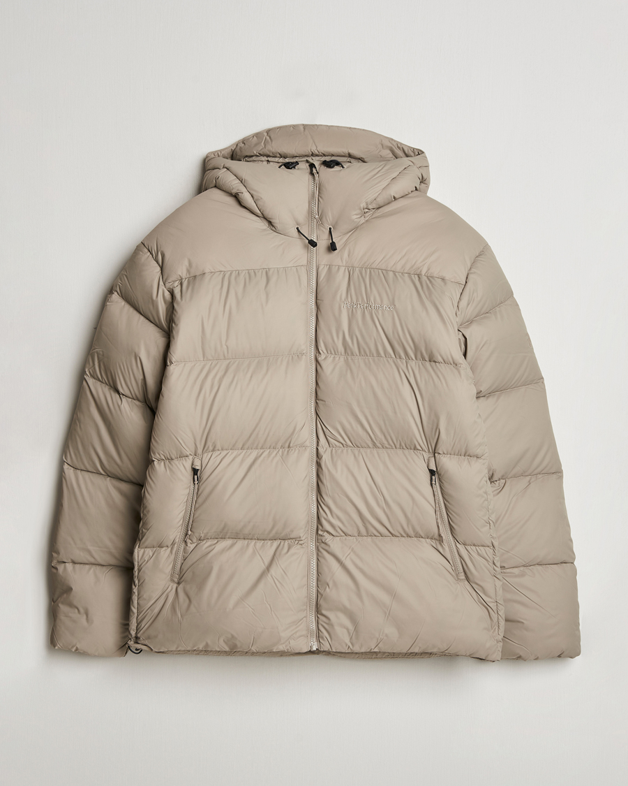 Homme | Manteaux Et Vestes | Peak Performance | Frost Oversized Down Puffer Avid Beige