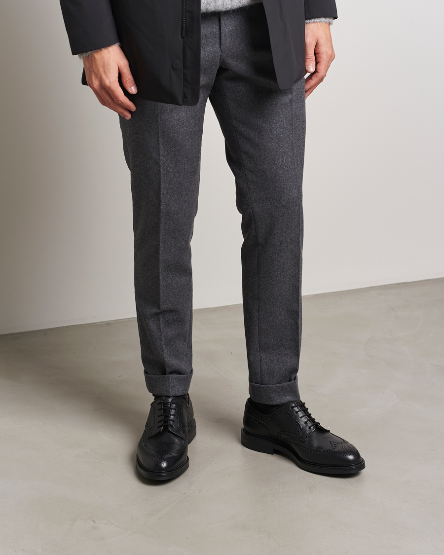Heren | Brogues | Crockett & Jones x Tärnsjö Garveri | Crockett & Jones Pembroke Milled Grain Dainite Black
