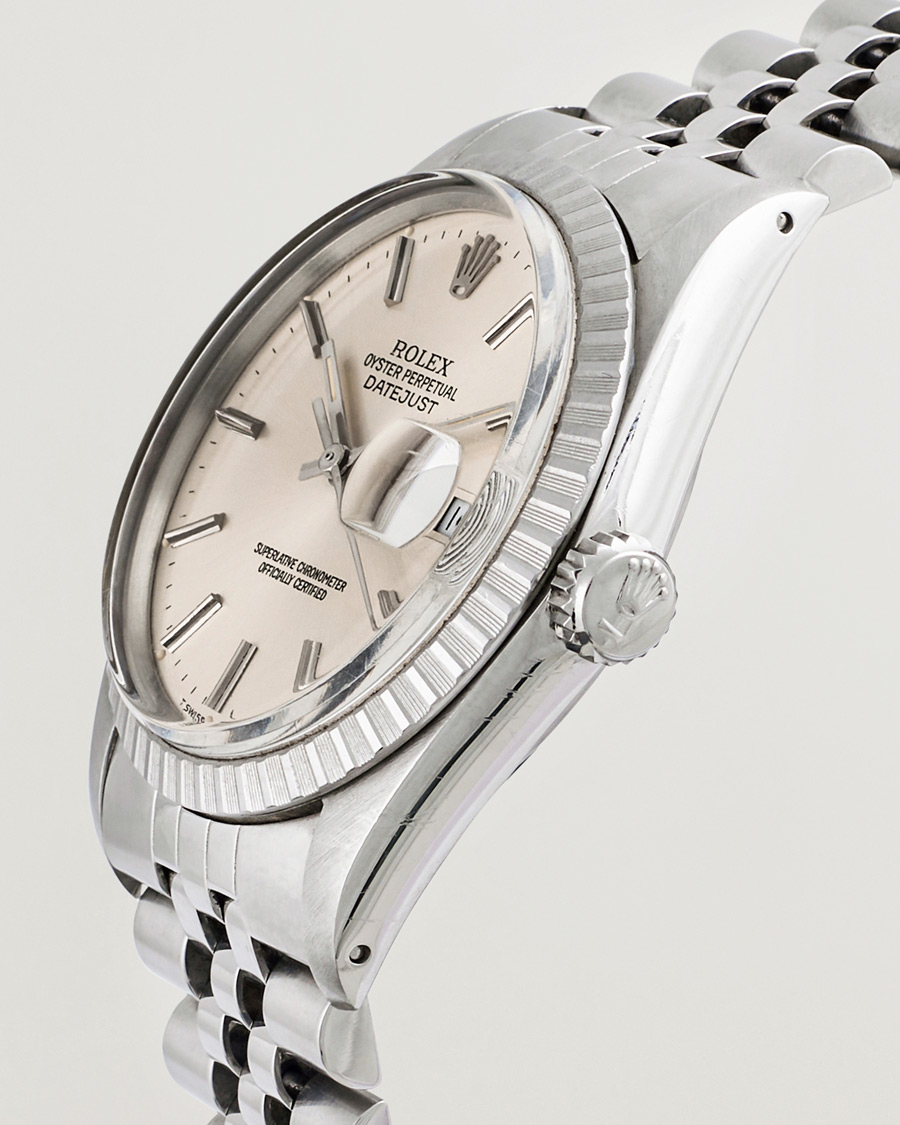 Heren | Rolex Pre-Owned Datejust 16030 Silver | Rolex Pre-Owned | Datejust 16030 Silver