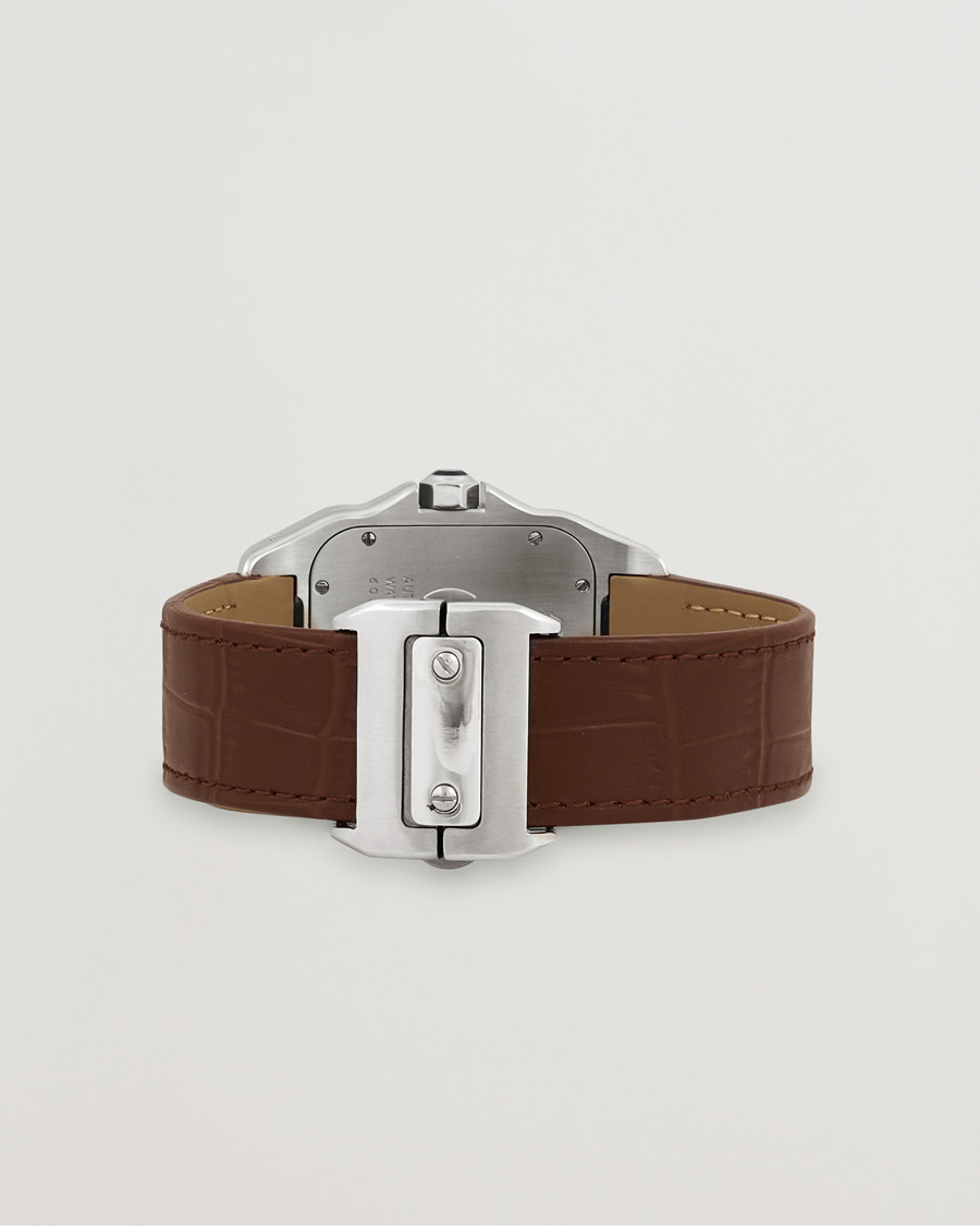 Heren | Cartier Pre-Owned Santos 100 Silver | Cartier Pre-Owned | Santos 100 Silver