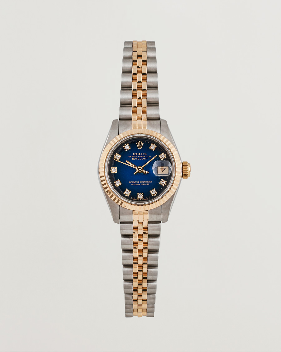 Homme | Rolex Pre-Owned Datejust 69173 Vignette Silver | Rolex Pre-Owned | Datejust 69173 Vignette Silver