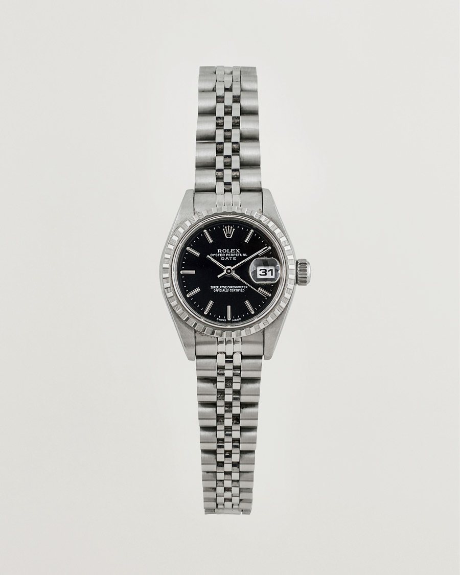 Homme | Rolex Pre-Owned Date 79240 Silver | Rolex Pre-Owned | Date 79240 Silver