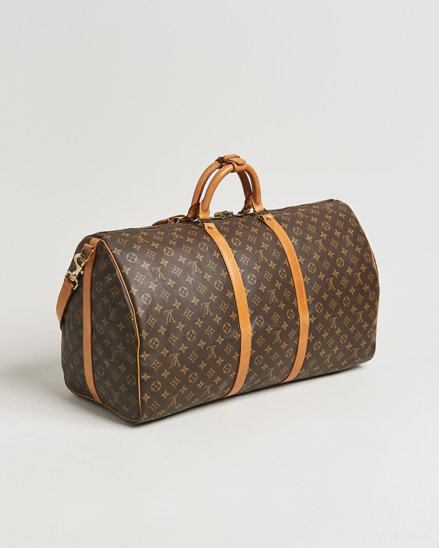 Heren | Louis Vuitton Pre-Owned Keepall Bandoulière 60 Monogram | Louis Vuitton Pre-Owned | Keepall Bandoulière 60 Monogram