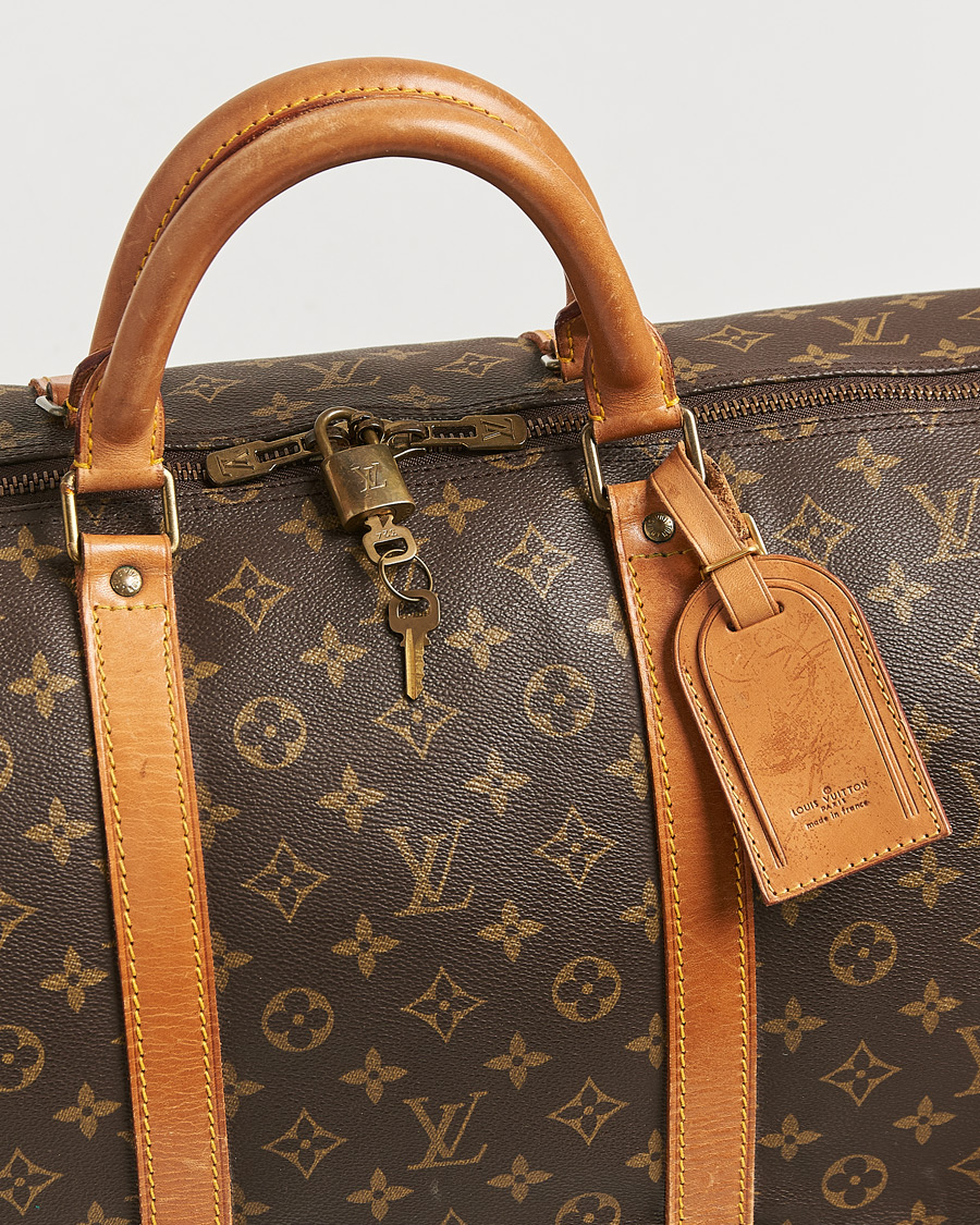 Heren | Louis Vuitton Pre-Owned Keepall Bandoulière 60 Monogram | Louis Vuitton Pre-Owned | Keepall Bandoulière 60 Monogram