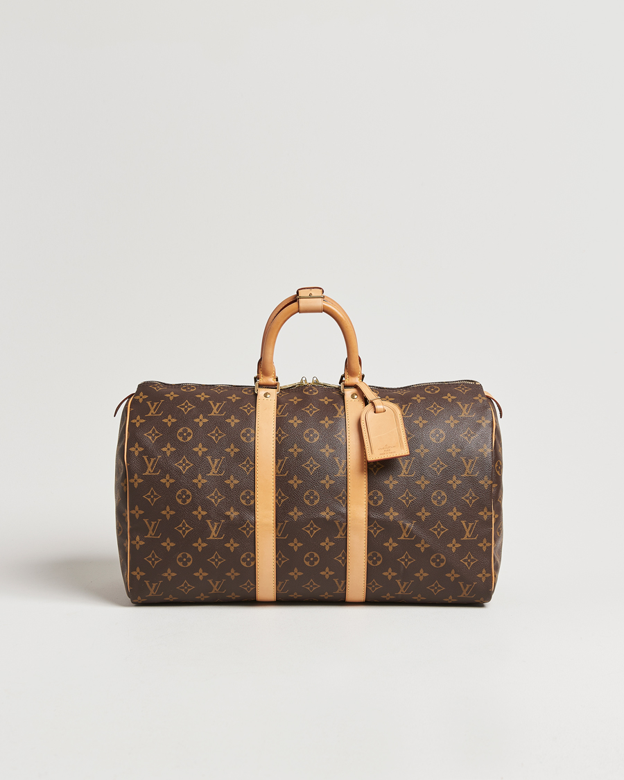 Heren | Louis Vuitton Pre-Owned Keepall 45 Monogram | Louis Vuitton Pre-Owned | Keepall 45 Monogram