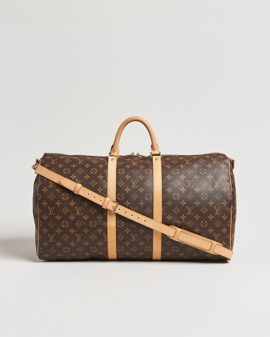 Heren | Louis Vuitton Pre-Owned Keepall Bandoulière 55 Monogram | Louis Vuitton Pre-Owned | Keepall Bandoulière 55 Monogram