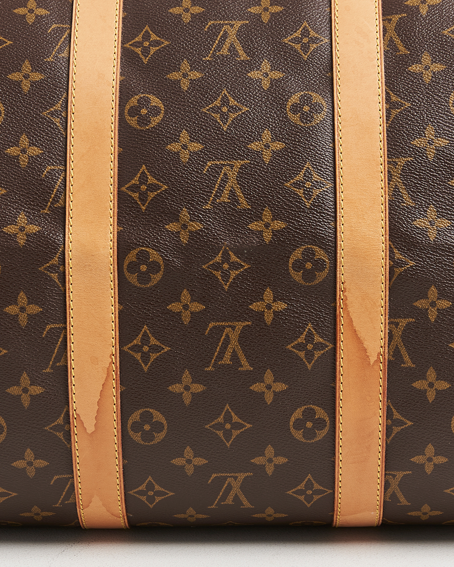 Heren | Louis Vuitton Pre-Owned Keepall Bandoulière 55 Monogram | Louis Vuitton Pre-Owned | Keepall Bandoulière 55 Monogram