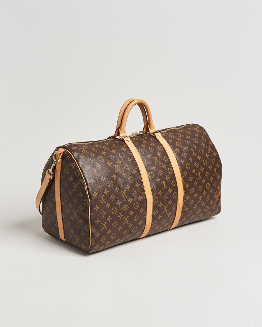 Heren | Louis Vuitton Pre-Owned Keepall Bandoulière 55 Monogram | Louis Vuitton Pre-Owned | Keepall Bandoulière 55 Monogram