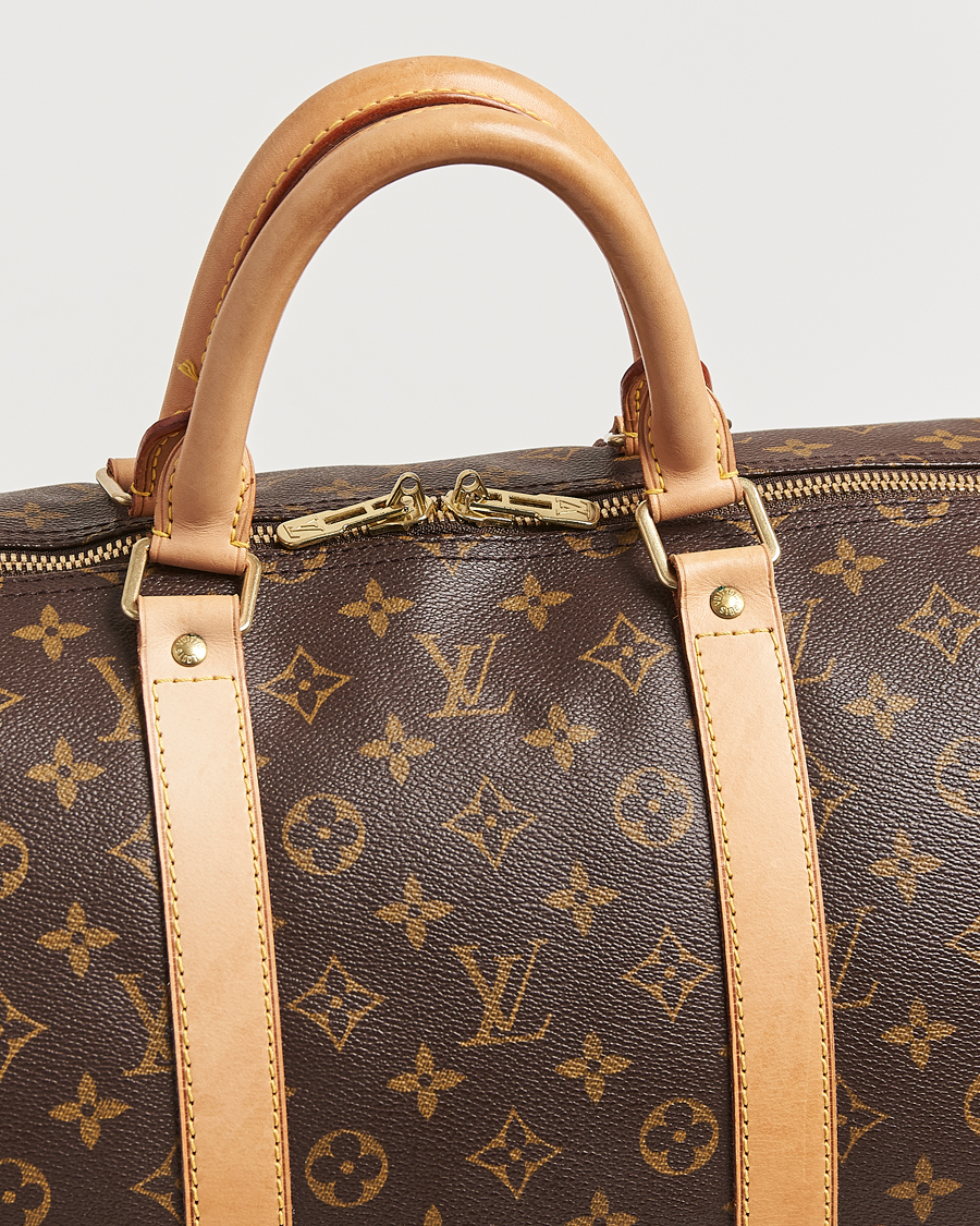 Heren | Louis Vuitton Pre-Owned Keepall Bandoulière 55 Monogram | Louis Vuitton Pre-Owned | Keepall Bandoulière 55 Monogram