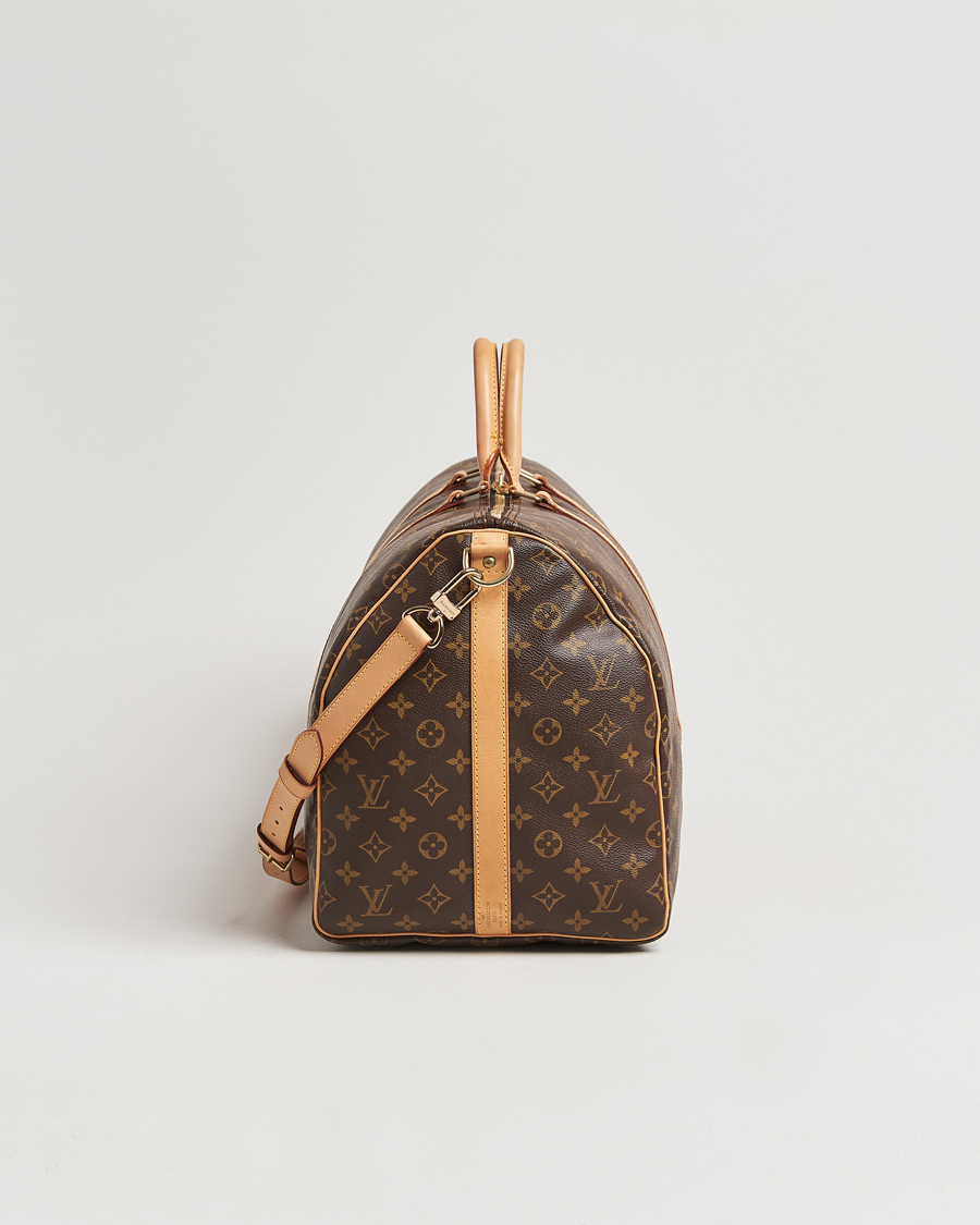 Heren | Louis Vuitton Pre-Owned Keepall Bandoulière 55 Monogram | Louis Vuitton Pre-Owned | Keepall Bandoulière 55 Monogram