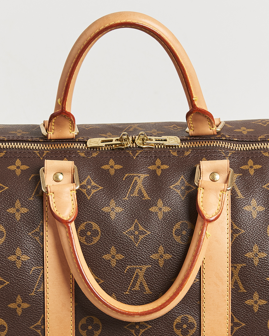 Heren | Louis Vuitton Pre-Owned Keepall Bandoulière 55 Monogram | Louis Vuitton Pre-Owned | Keepall Bandoulière 55 Monogram