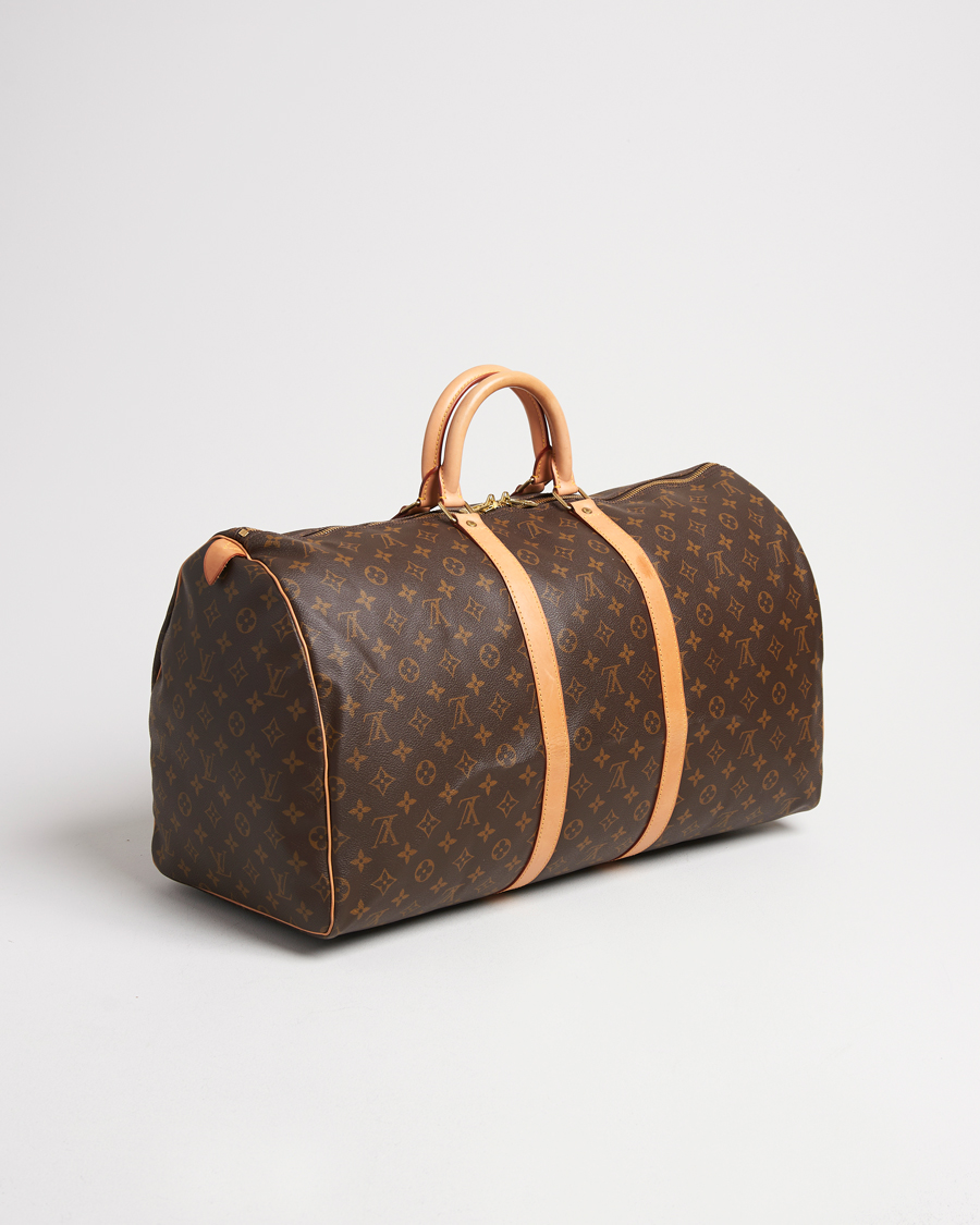 Homme | Louis Vuitton Pre-Owned Keepall 55 Monogram | Louis Vuitton Pre-Owned | Keepall 55 Monogram