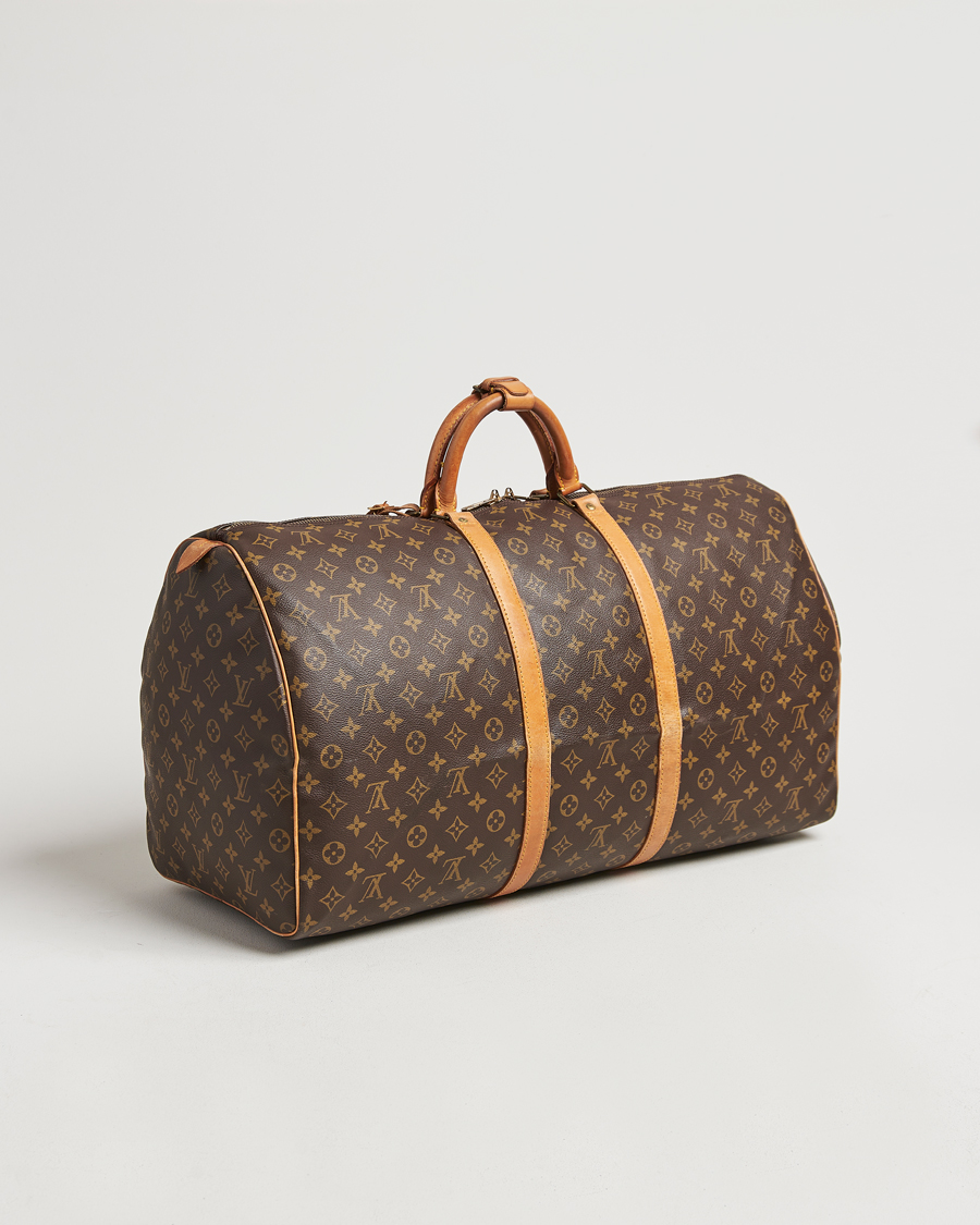 Homme | Louis Vuitton Pre-Owned Keepall 60 Monogram | Louis Vuitton Pre-Owned | Keepall 60 Monogram