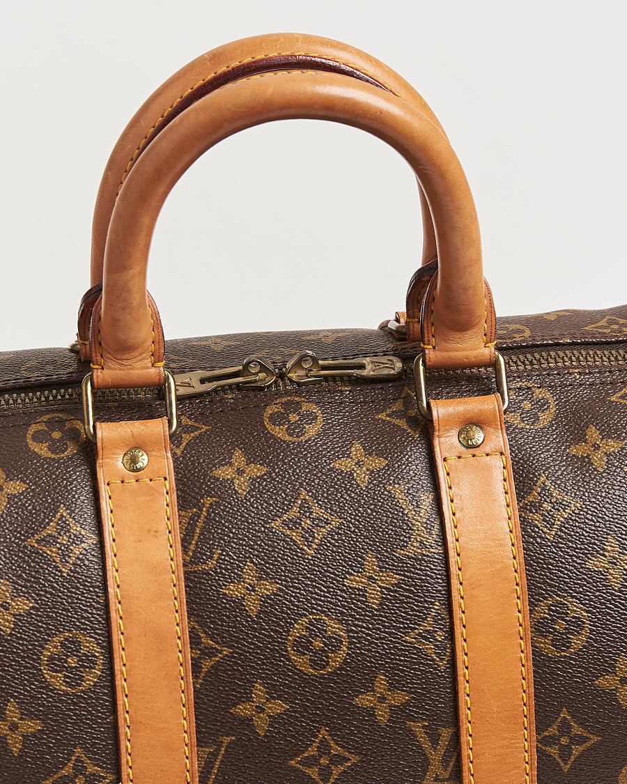 Homme | Louis Vuitton Pre-Owned Keepall Bandoulière 45 Monogram | Louis Vuitton Pre-Owned | Keepall Bandoulière 45 Monogram