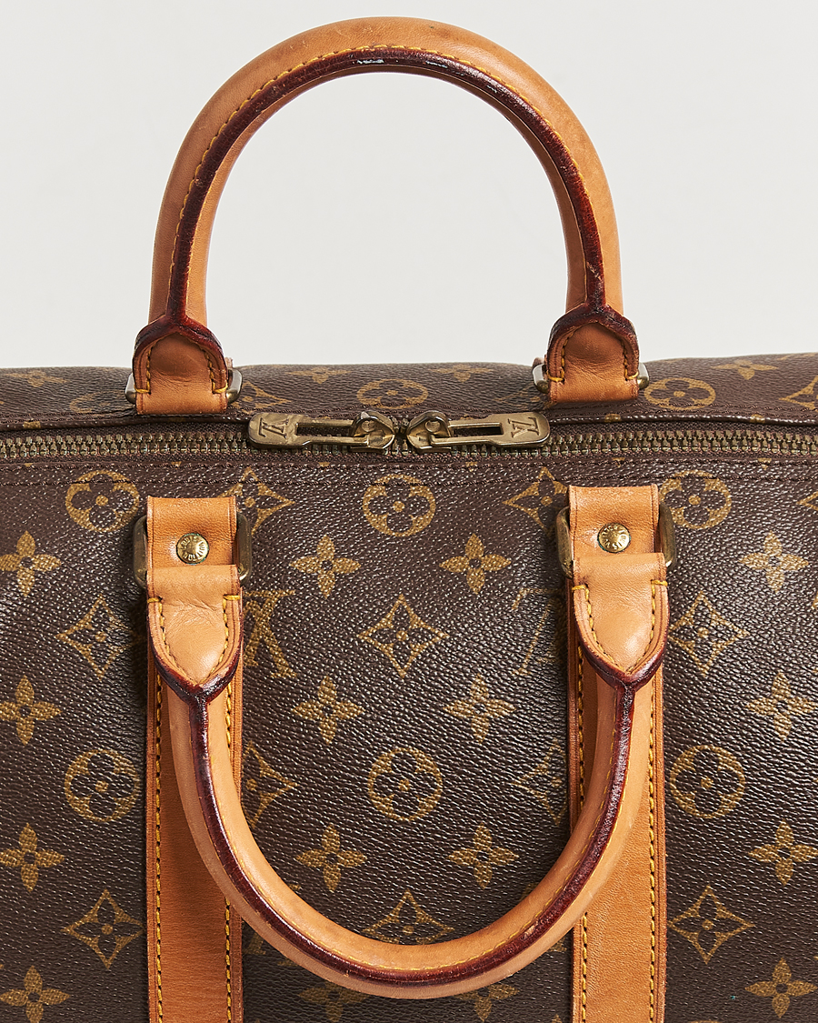 Homme | Louis Vuitton Pre-Owned Keepall Bandoulière 45 Monogram | Louis Vuitton Pre-Owned | Keepall Bandoulière 45 Monogram