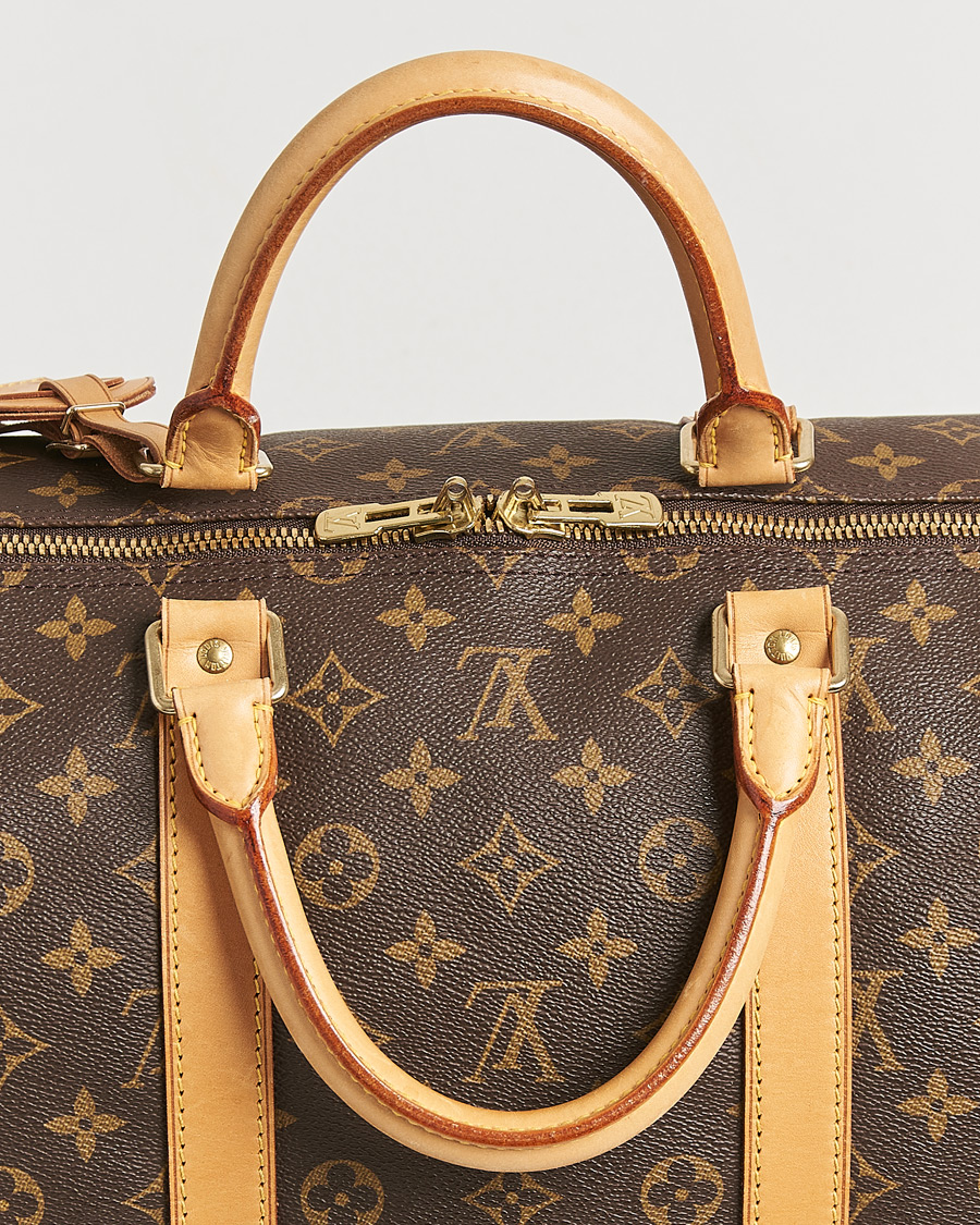 Heren | Louis Vuitton Pre-Owned Keepall 55 Monogram | Louis Vuitton Pre-Owned | Keepall 55 Monogram
