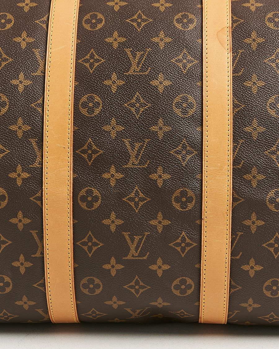 Heren | Louis Vuitton Pre-Owned Keepall 55 Monogram | Louis Vuitton Pre-Owned | Keepall 55 Monogram
