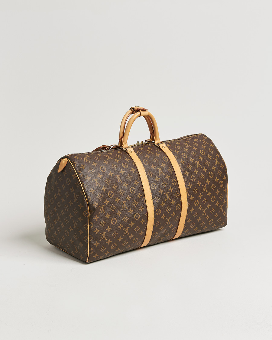 Heren | Louis Vuitton Pre-Owned Keepall 55 Monogram | Louis Vuitton Pre-Owned | Keepall 55 Monogram