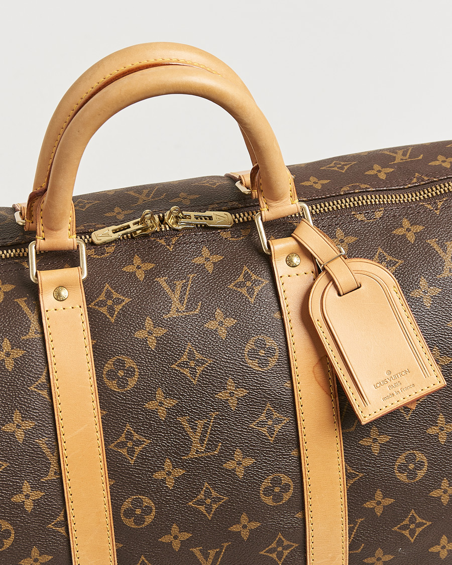 Heren | Louis Vuitton Pre-Owned Keepall 55 Monogram | Louis Vuitton Pre-Owned | Keepall 55 Monogram