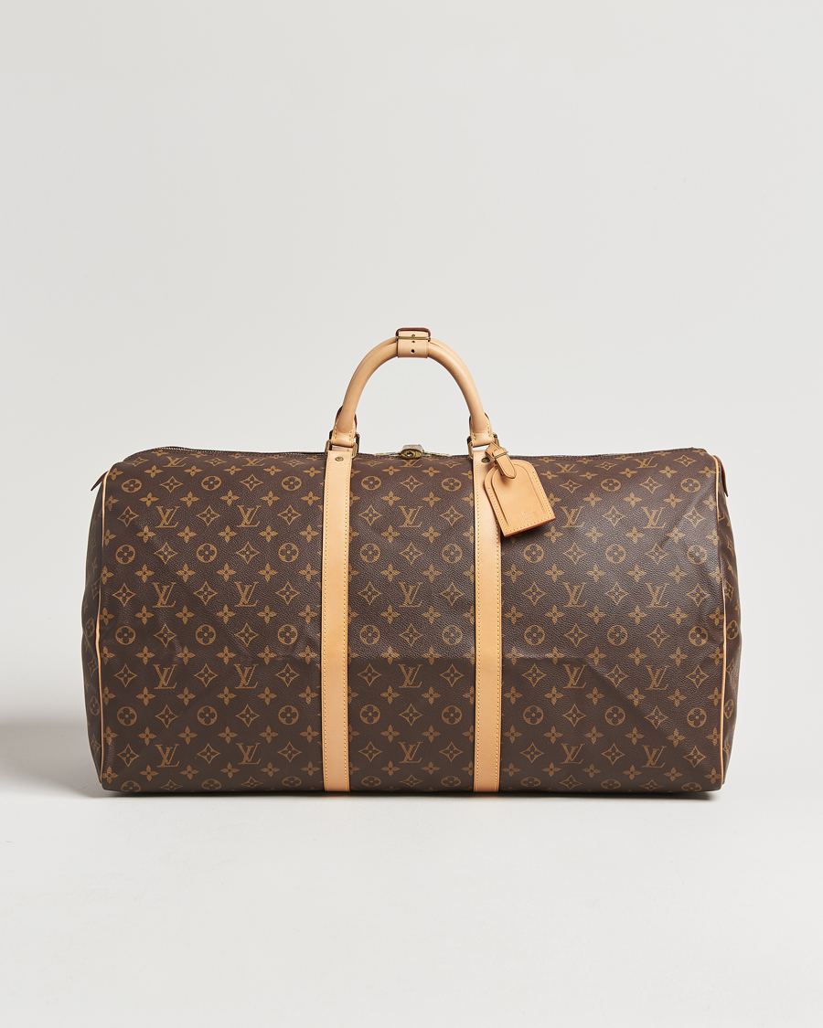Heren | Louis Vuitton Pre-Owned Keepall 60 Monogram | Louis Vuitton Pre-Owned | Keepall 60 Monogram